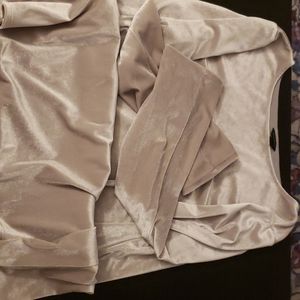 Silver Velvet blouse